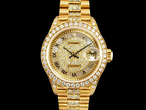 二手劳力士金表价格