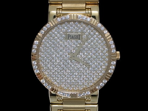 piaget 伯爵 dancer 18k 钻表 男表(已售出)